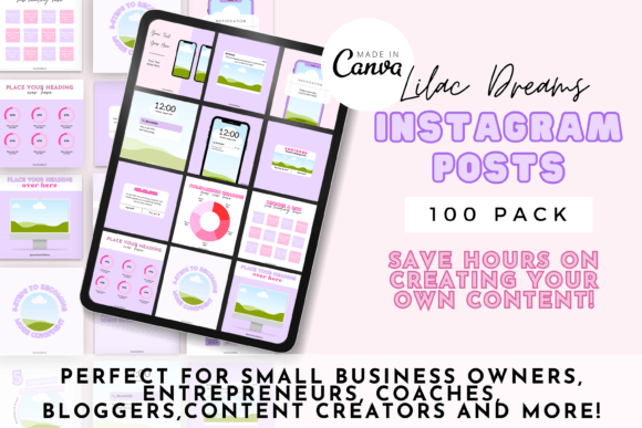 100 Editable Instagram Post Templates for a Cohesive Feed