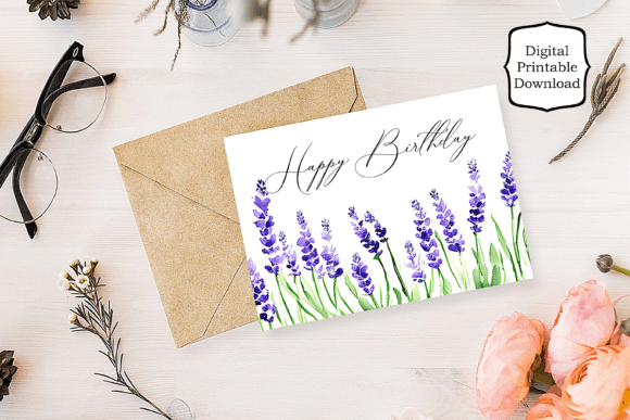 A Gentle Touch: Styling the Lavender Accent Birthday Card