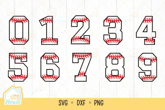 Baseball Numbers SVG Bundle: A Designer's Field Guide