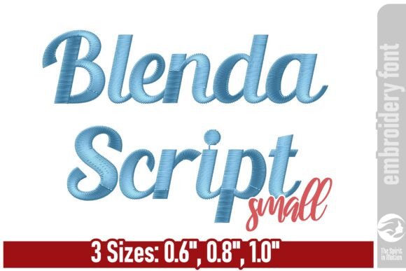Blenda Script Embroidery Font: Elevating Your Stitched Designs