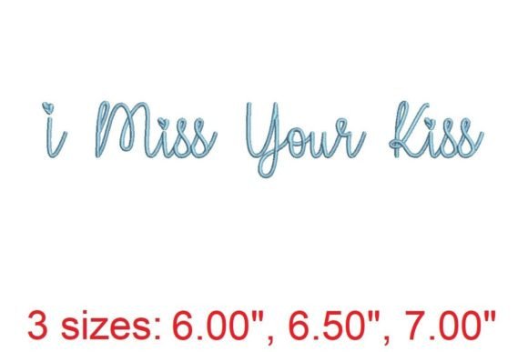 I Miss Your Kiss Embroidery Font: A Designer’s Deep Dive