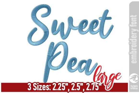 Infusing Projects with Personality: Sweet Pea Script Embroidery Font