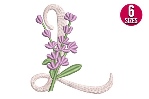 Lavender Font Letter L: A Creative's Guide to This Floral Design