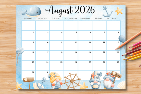 Master Your Month: The Editable/Fillable August 2026 Calendar
