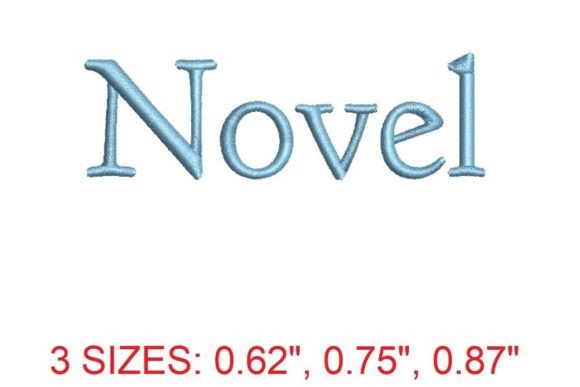 Novel Embroidery Font: A Fresh Take on Stitching Text