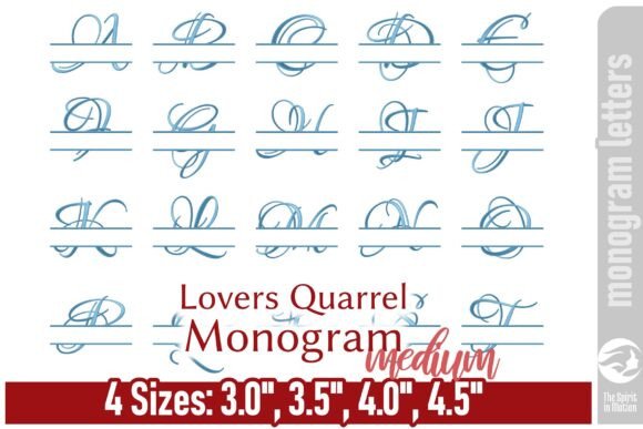 Timeless Sophistication: The LQ Monogram Embroidery Font